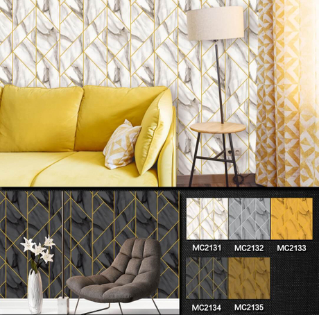 3d Textured Modern Wallpaper for Hotel