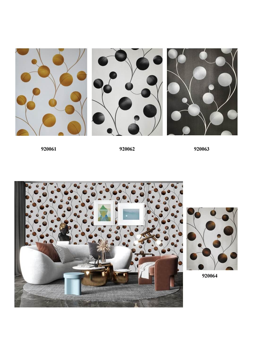 3d Stone Pattern Waterproof PVC Wallpaper for Home (7)