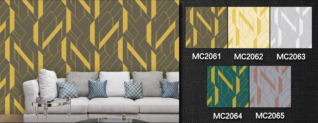 3d Textured Modern Wallpaper for Hotel (2)