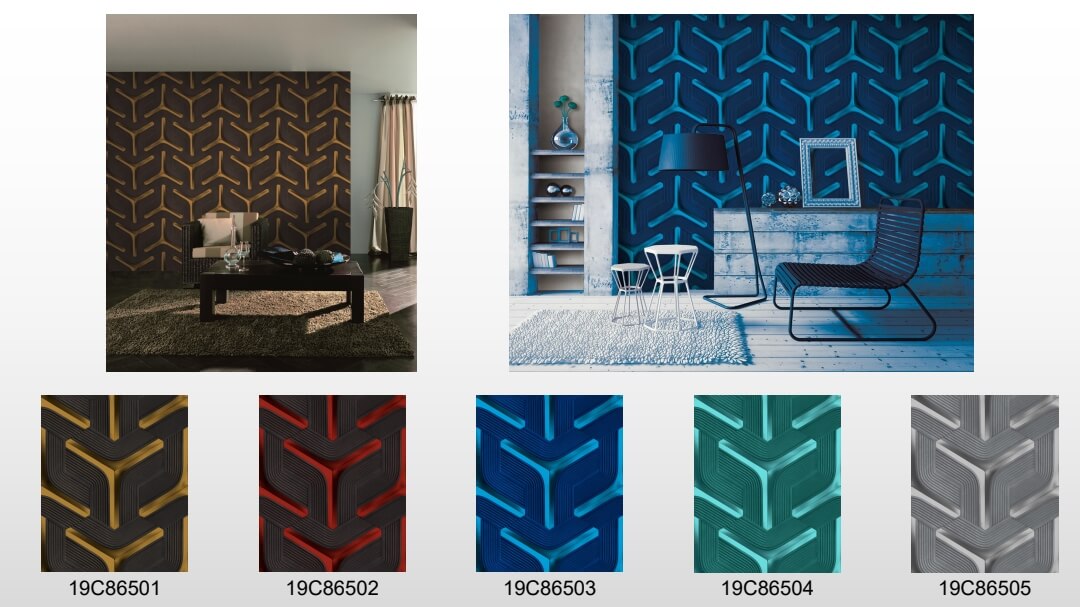 New Wallpaper factory 3D suede wallpaper designs non woven wall paper (9)
