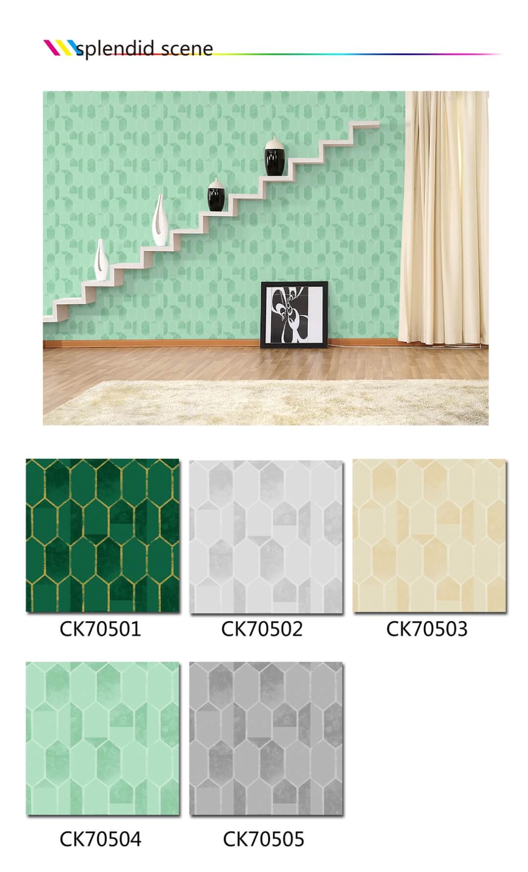 New Design Stylish Wallpaper at Low Price for Home (7)