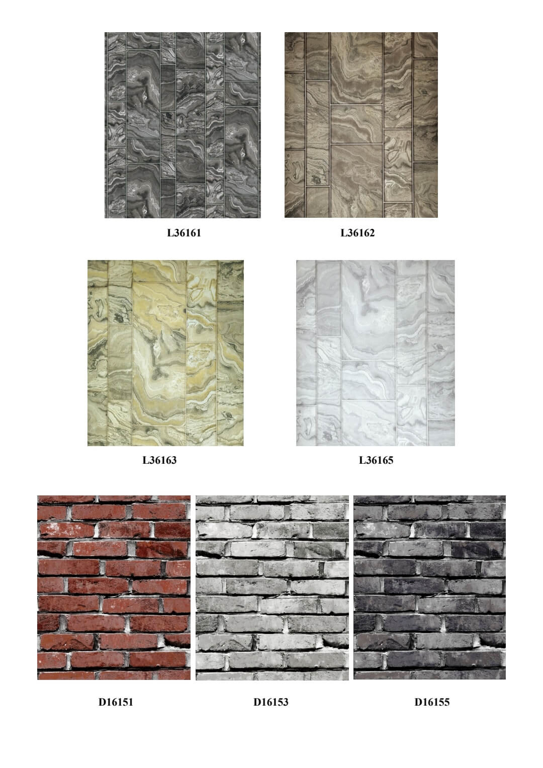 3d Stone Pattern Waterproof PVC Wallpaper for Home (3)