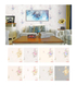 Korean Flower Vinyl Wallpaper for Home And Hotel