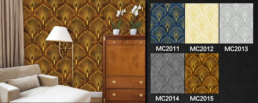 3d Textured Modern Wallpaper for Hotel (3)