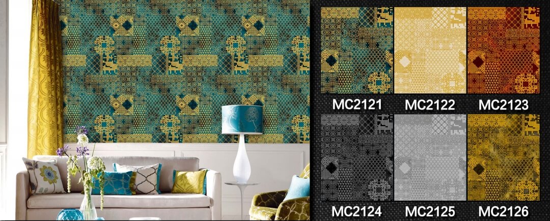3d Textured Modern Wallpaper for Hotel (12)