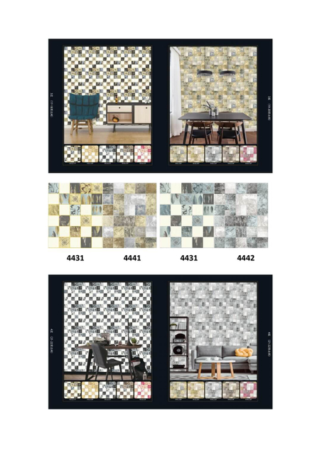 Waterproof Gloosy Kitchen Wallpaper for Kitchen Decor