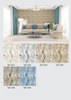 metallic matte white PVC Wallpaper for living room