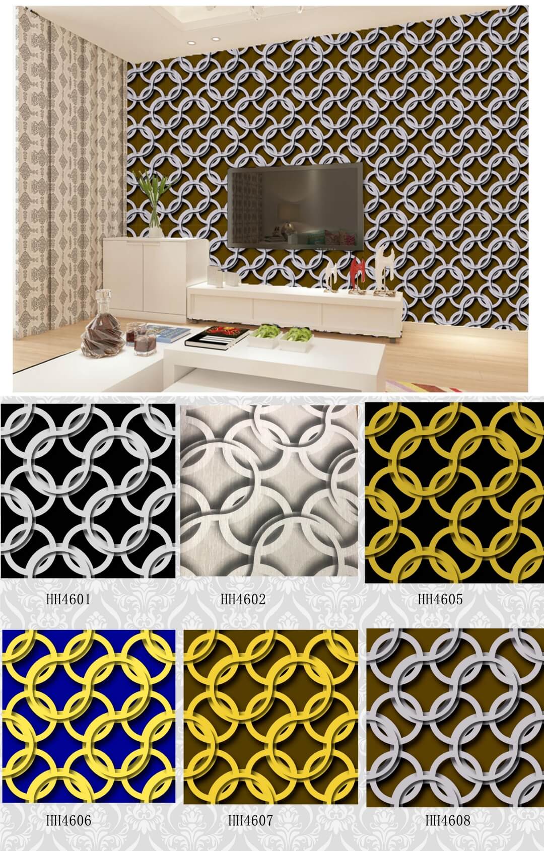3d Decorative Wallpaper for Bar (16)