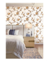 Romantic Floral Wallpaper Decoration For Bedroom
