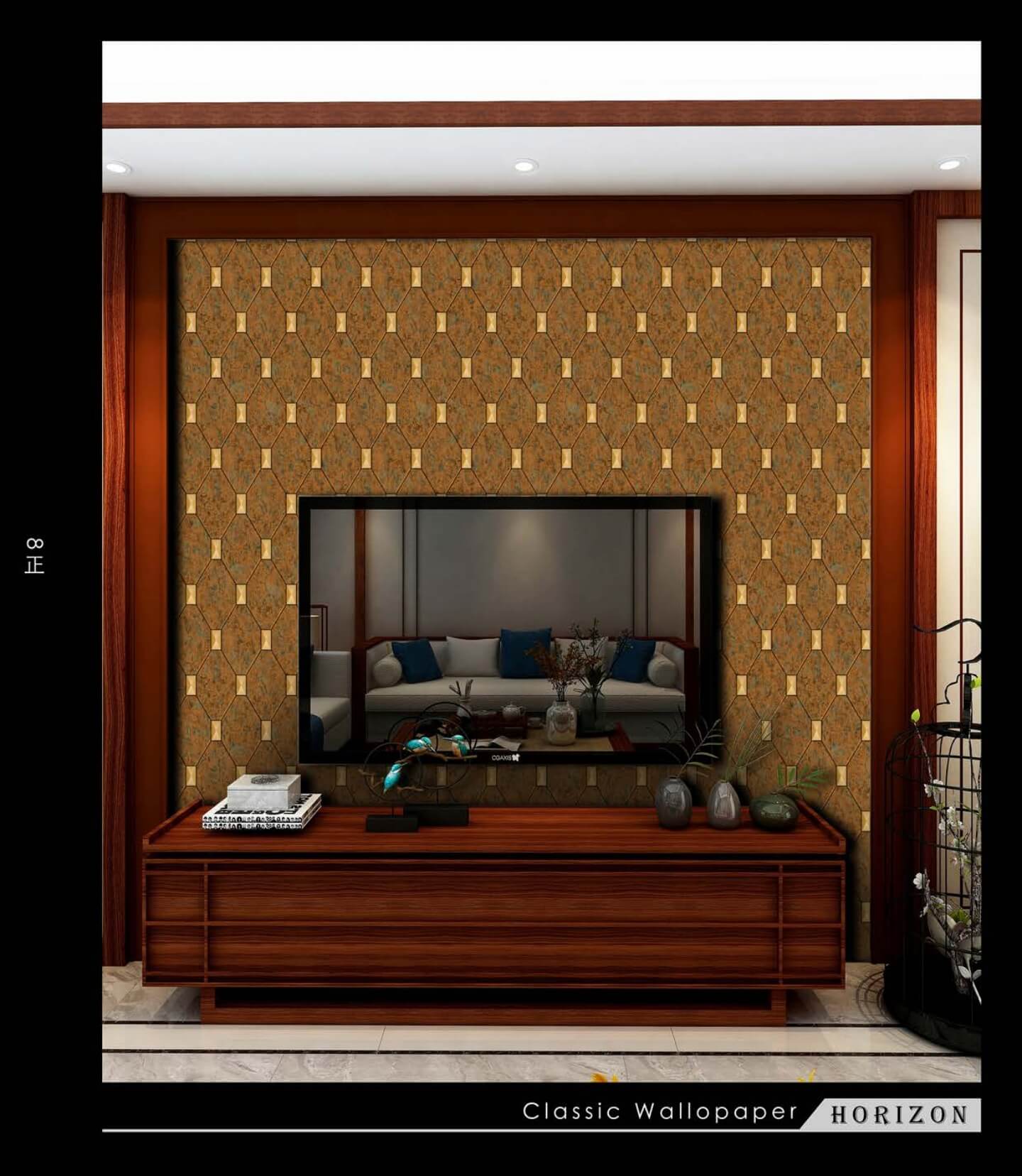 3D PVC Home Wallpaper with Fashion Design (13)