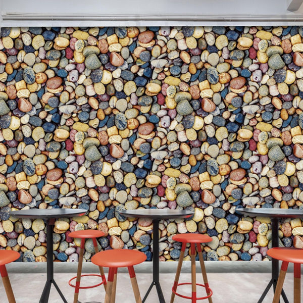 Industrial PVC Stone Wallpaper