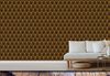 Luxury Geometric Modern Design PVC Wall Paper for Home Decoration