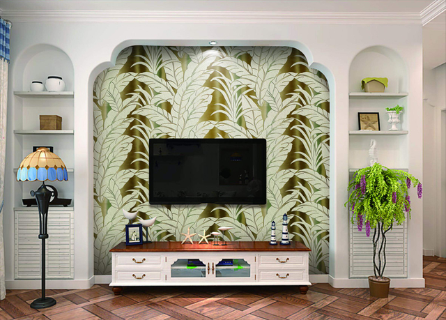 New Designs Suede Wallpapers for Home Decoration