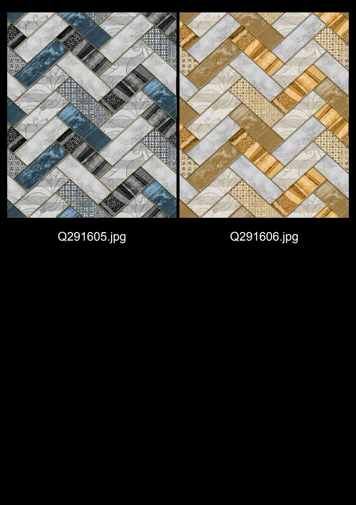 3D Geometric Graphic Wallpaper in BlueTealBeige (8)