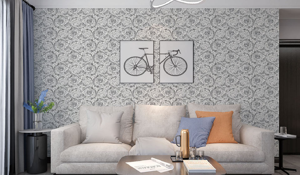 Non-woven wallpaper