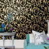 Luxury Gold Foil Metallic Wallpaper for Hotel