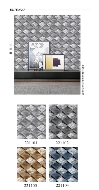 Modern New Designs Commercial 3d Wallpaper