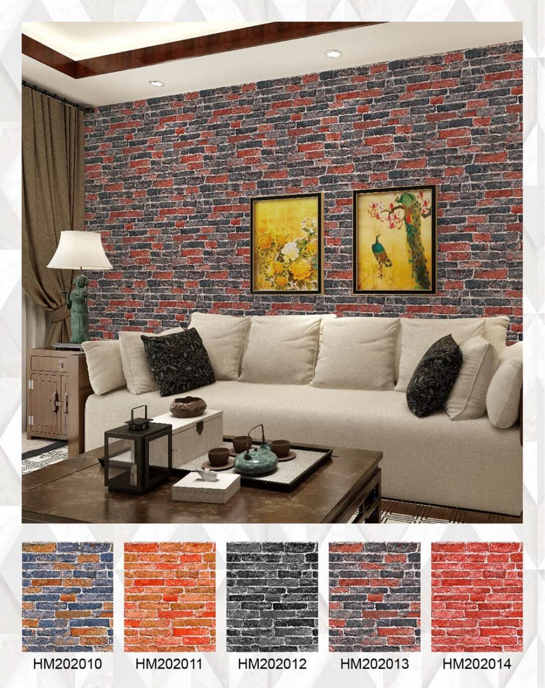 3d Brick Effect Industrial White Brick Wallpaper