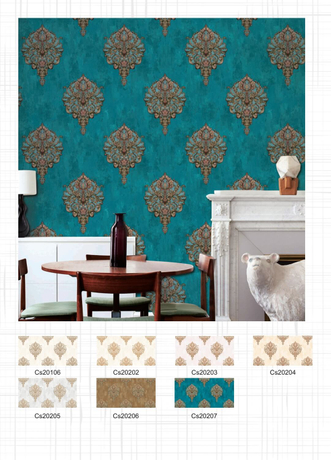 extra large matte white PVC Wallpaper for furniture