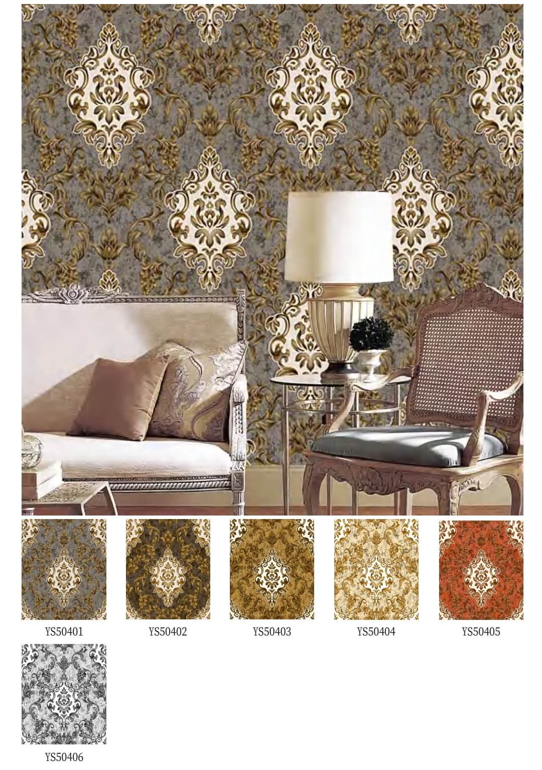 Dark Damask Floral Wallpaper Distribuidor Wallpaper Wholesaler (11)