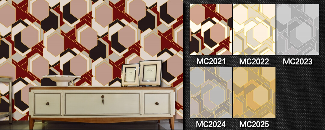 3d Textured Modern Wallpaper for Hotel (4)