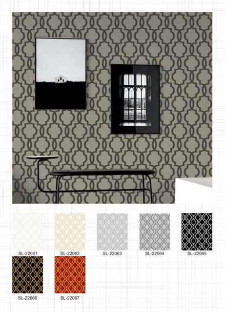 3D Geometric 106 Cm Width Wallpaper for Saudi Arabia