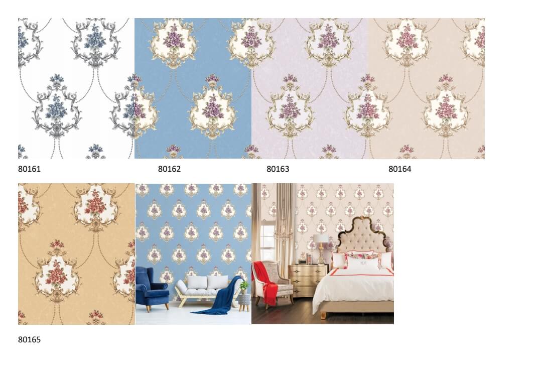 Classic Flower Wallpaper for Living Room (4)