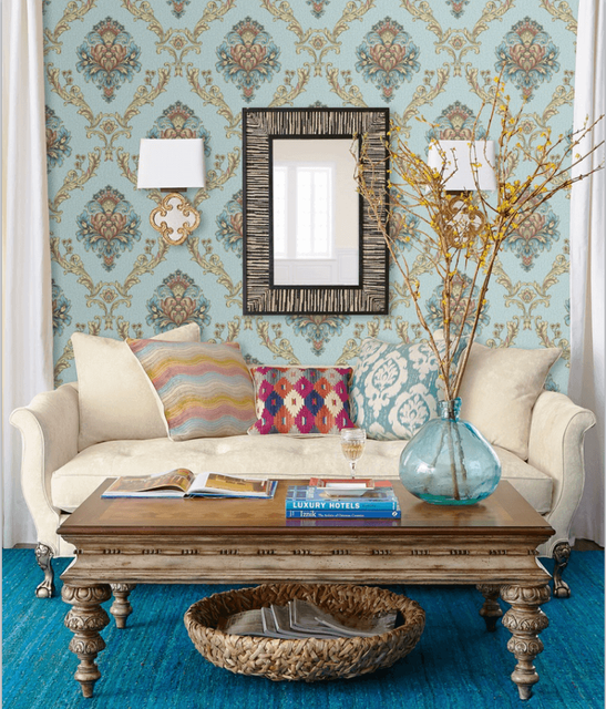 Latest Cheap Waterproof PVC Wallpaper for Bedroom