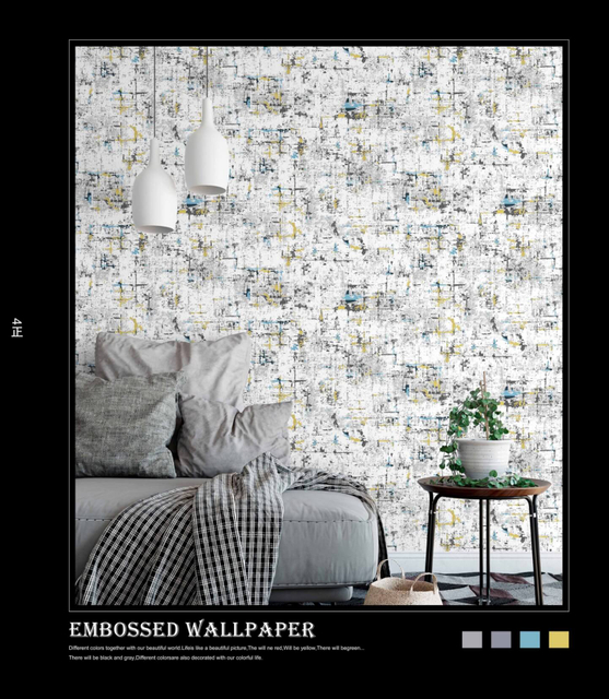 3D Designer Multicolor Wallpaper Suitable For Bedroom, Living Room, Office, High-Quality PVC Water-resistant Wallpapers