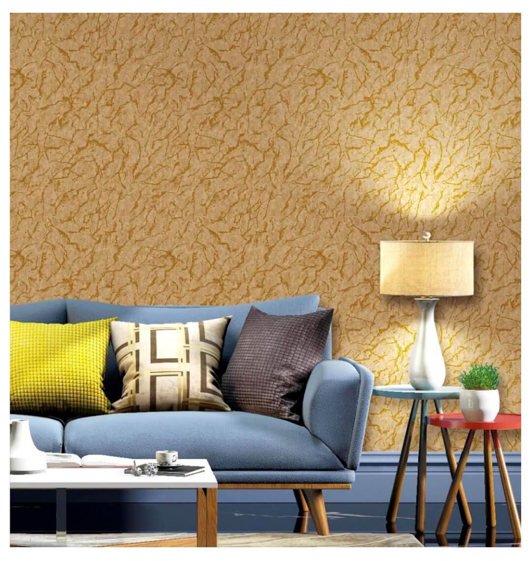 3d Gold Leaf Wallpaper for Hotel (32)