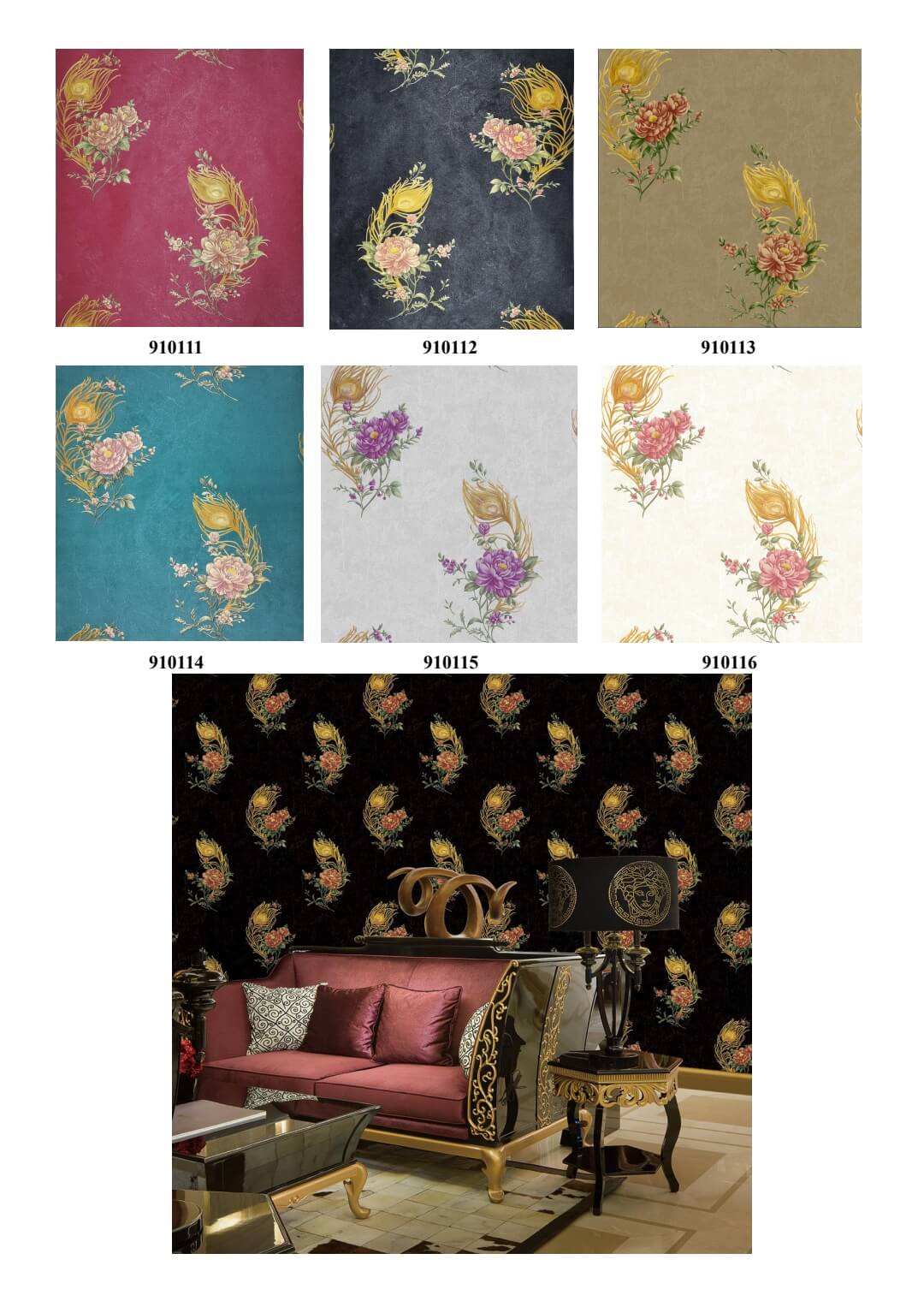 Buy 3d Decorative Italian Wallpaper (13)