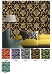 Dark Damask Floral Wallpaper Distribuidor Wallpaper Wholesaler 