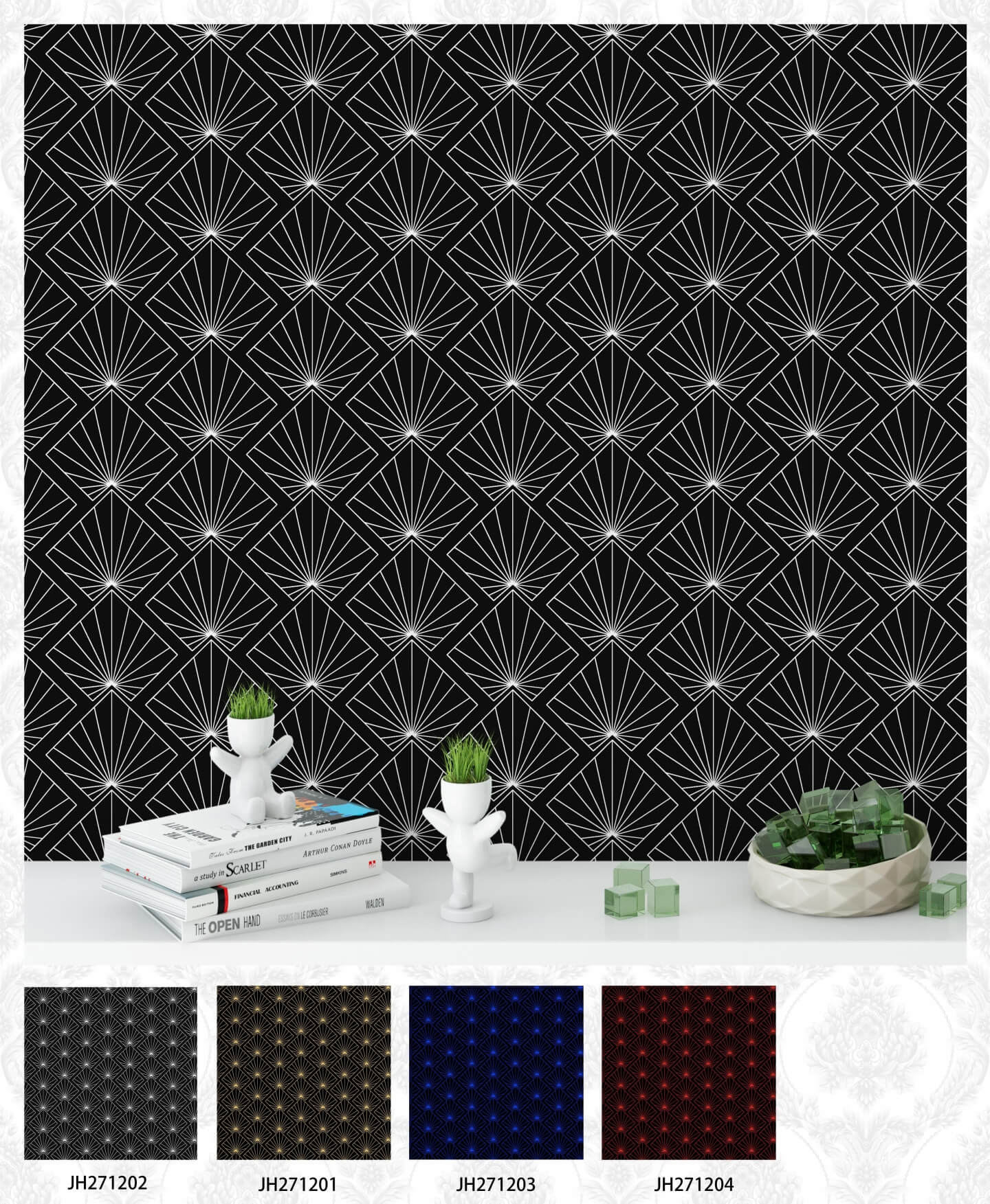 3D Design, Modern Room D&eacute;cor Wallpaper PVC Wallpapers for Living Areas, Wooden Brown Wall Interior Wallpapers (22)