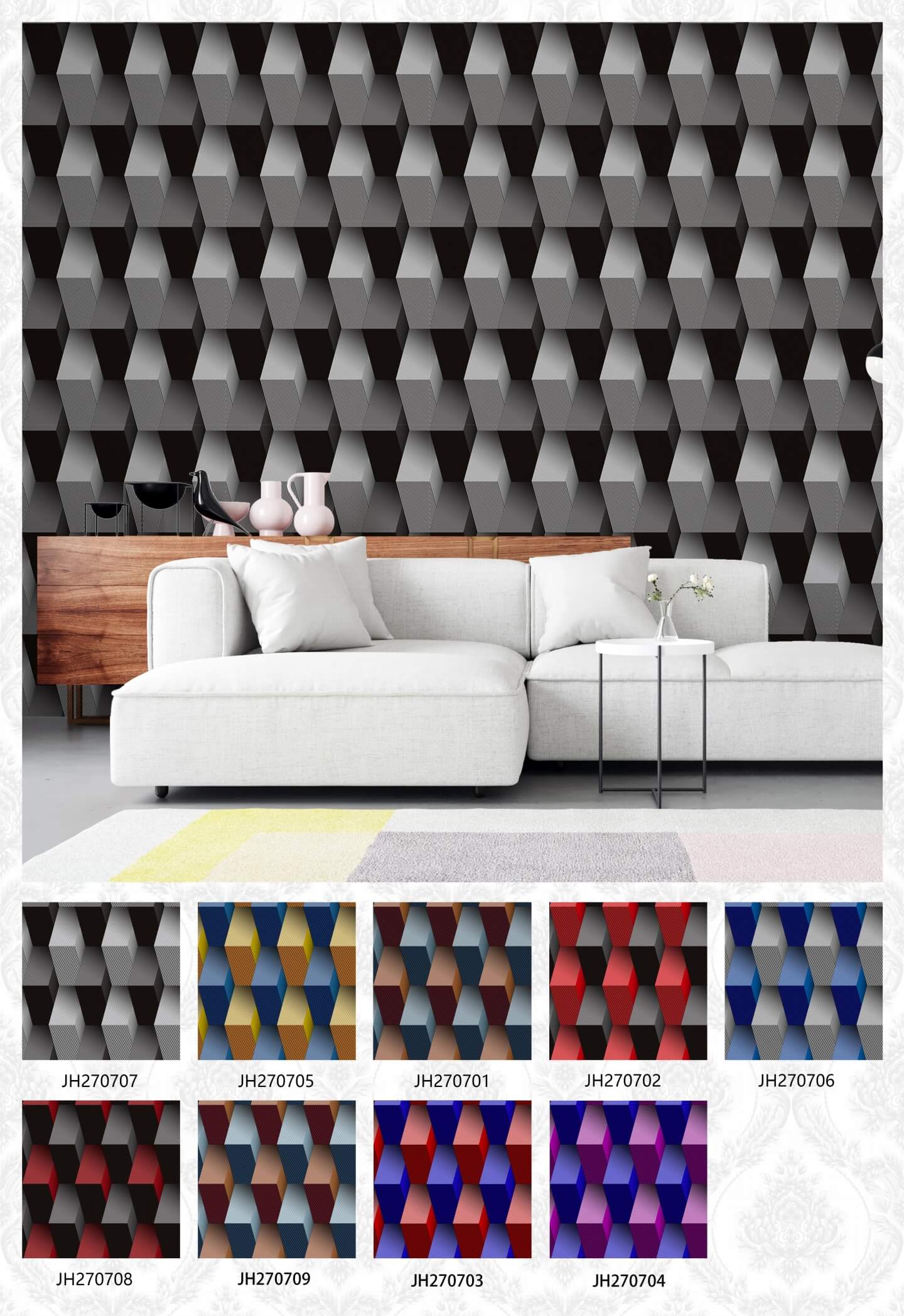 3D Design, Modern Room D&eacute;cor Wallpaper PVC Wallpapers for Living Areas, Wooden Brown Wall Interior Wallpapers (26)