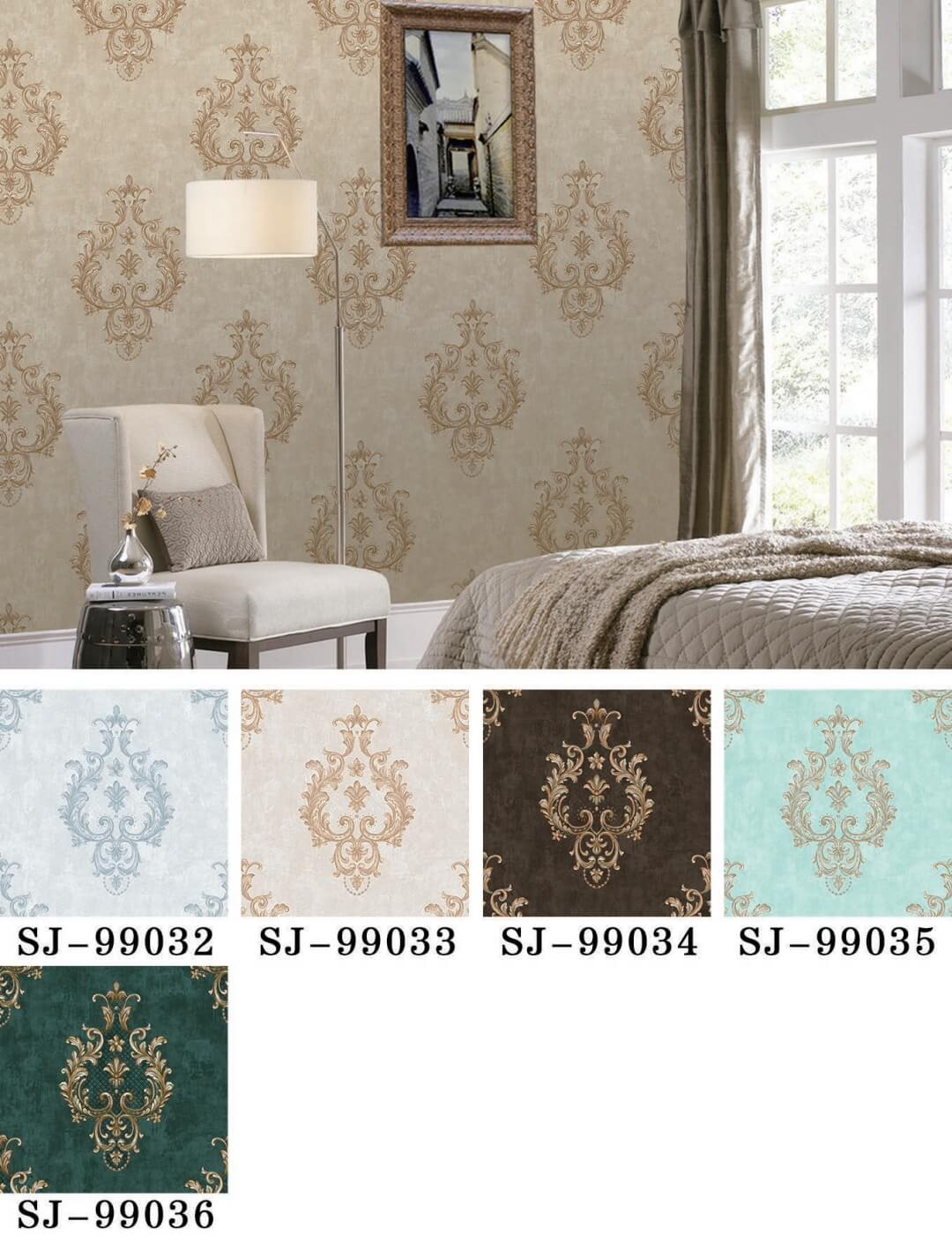 Deep Embossing Wallpaper for Home Decor (11)