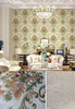 Luxury European Damask Designs Royal Wallpaper