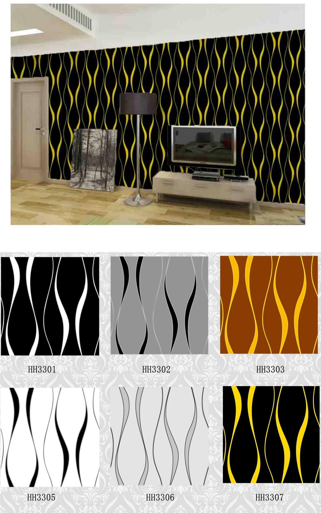 3d Decorative Wallpaper for Bar (11)