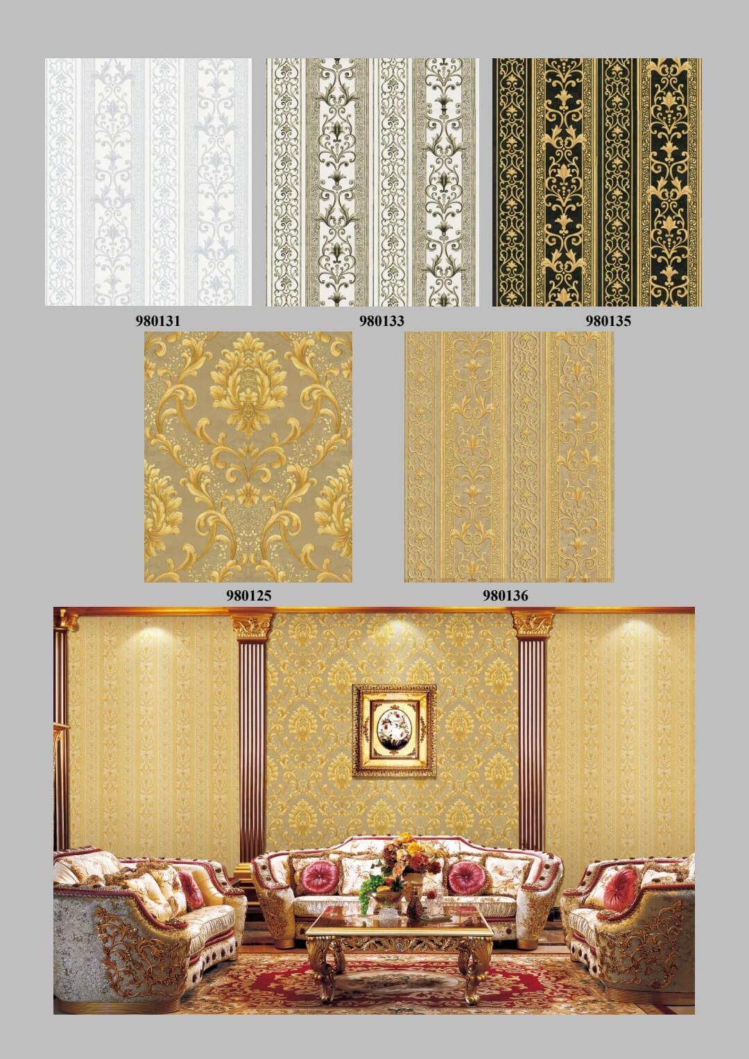 Fashion New Classic Wallpaper for Bedroom Decoration for Sale (12)