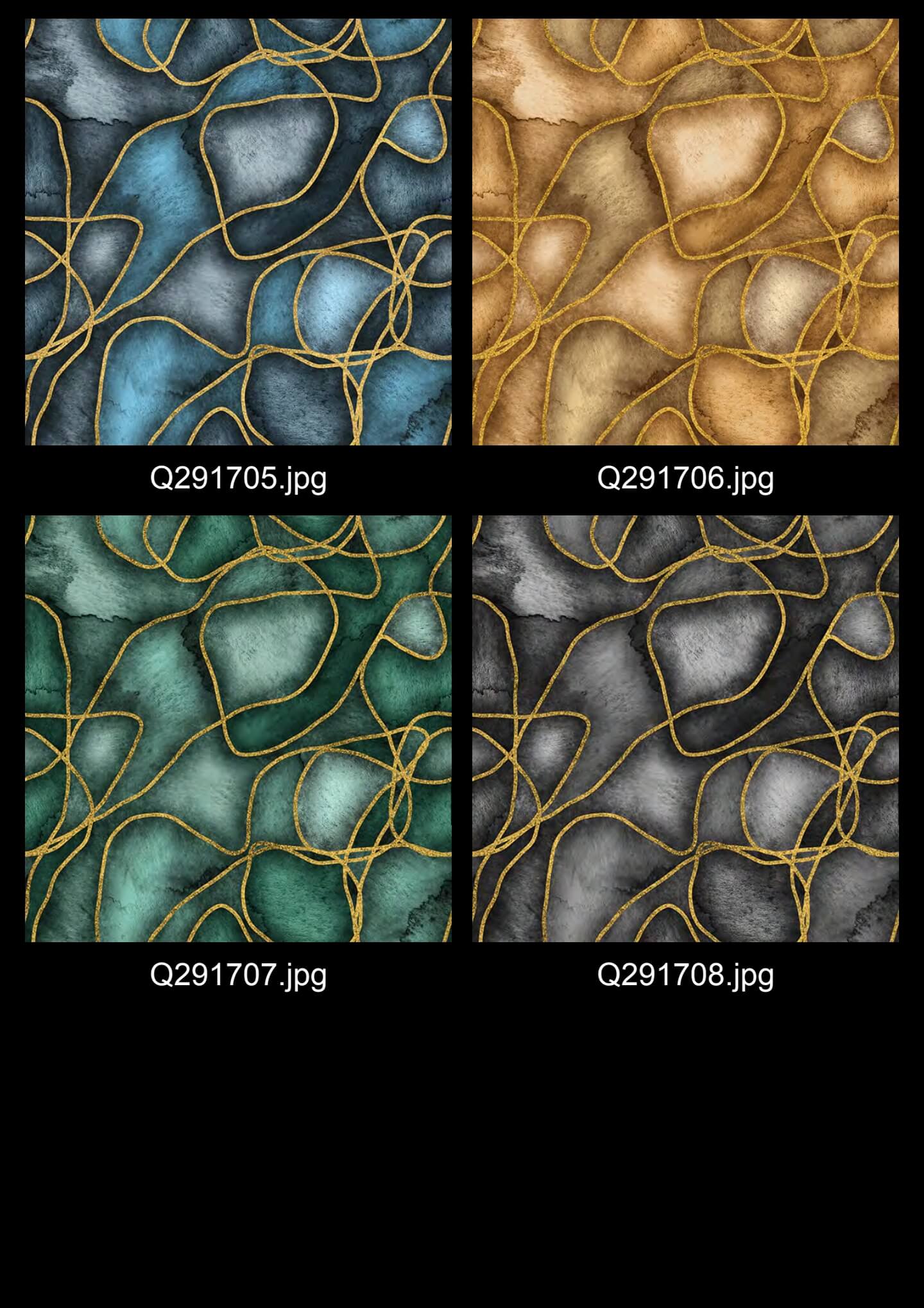 3D Geometric Graphic Wallpaper in BlueTealBeige (5)