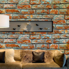 Textured Stone Brick Wallpaper for Bedroom