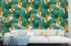 Luxury Geometric Modern Design PVC Wall Paper for Home Decoration