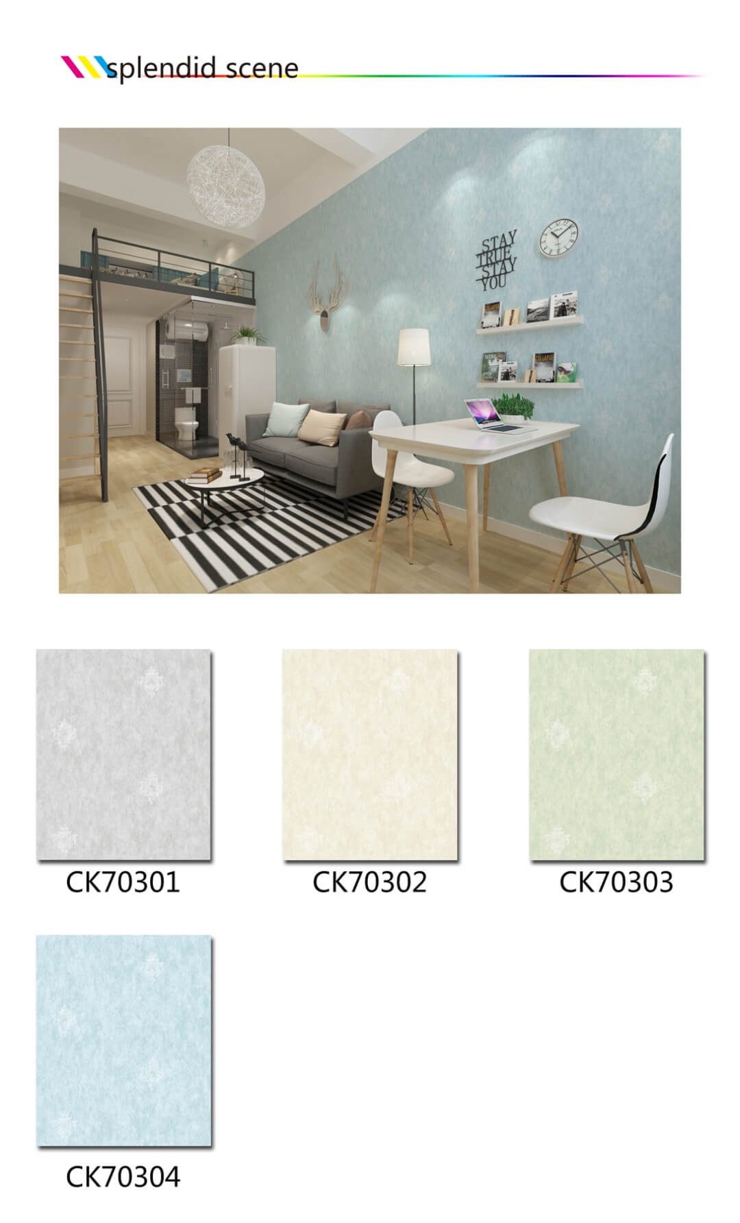 New Design Stylish Wallpaper at Low Price for Home (11)