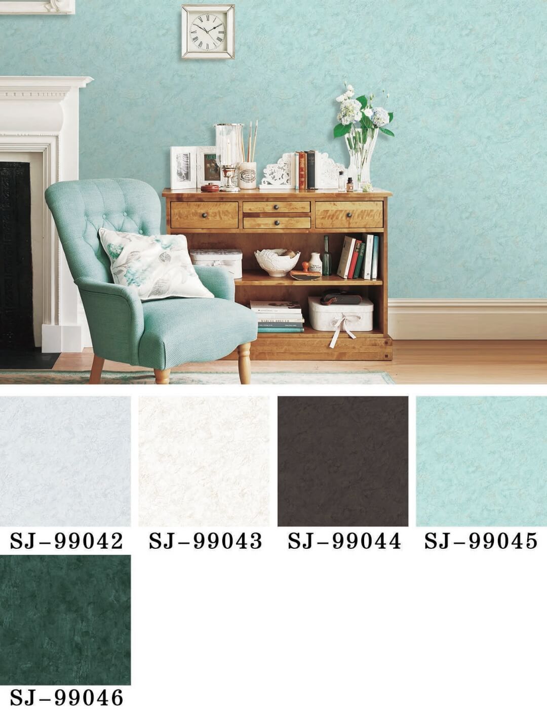 Deep Embossing Wallpaper for Home Decor (10)