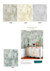 3d Feather Designs Embossed Non-woven Wallpaper