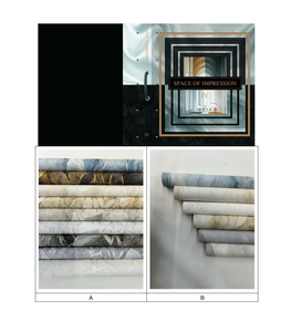 Luxury 3d Solid Embossed Wallpaper for Living Room