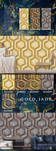 High-grade Retro Gold Foil Wallpaper 