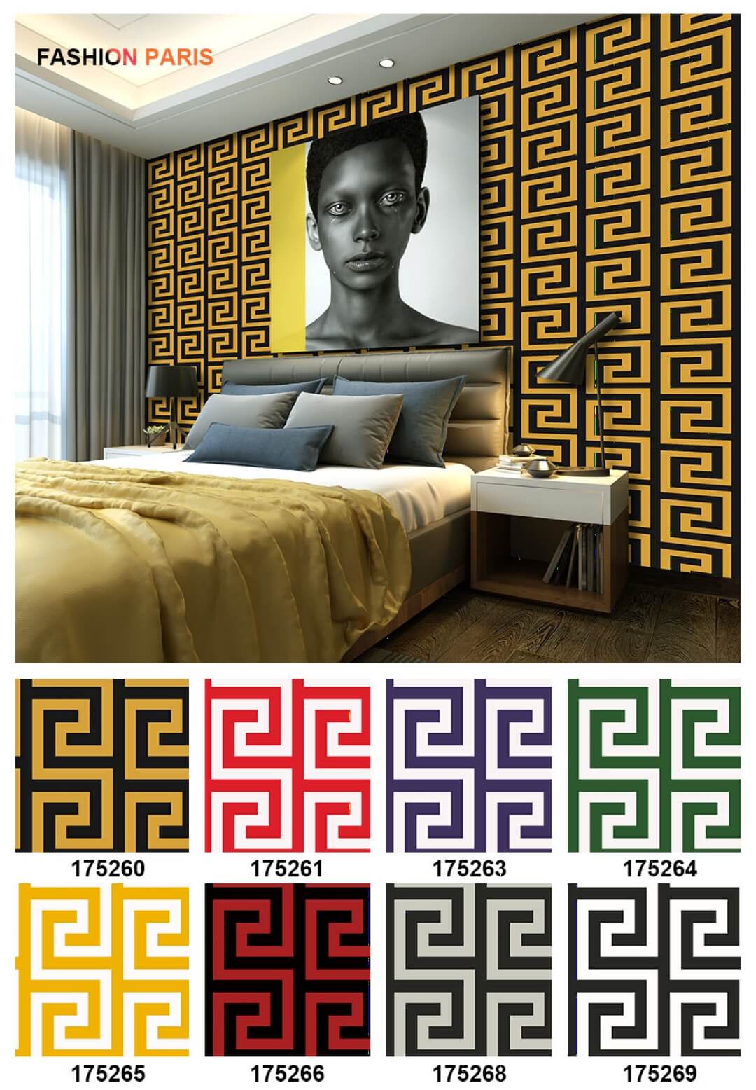 Hot Sale GG Modern Nigeria Wallpaper Designs (7)