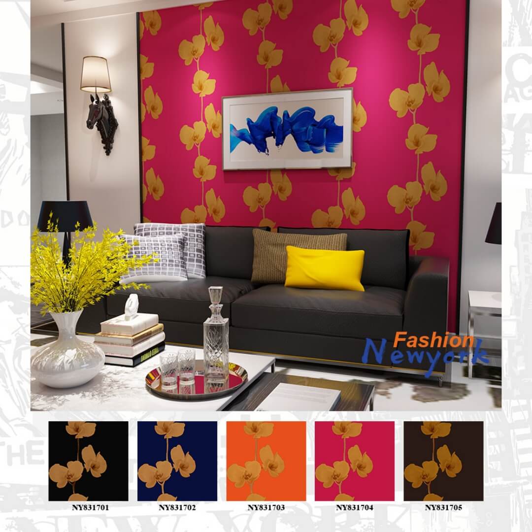 Fashion 3d Nature Flowers Tree Wallpaper for Wall (8)