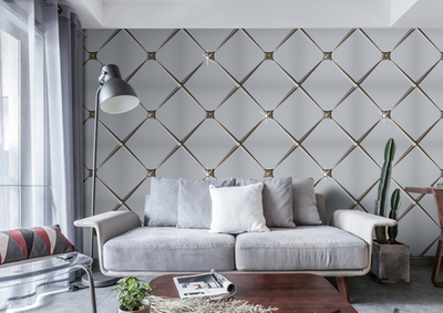 3D Foaming Suede Wallpaper