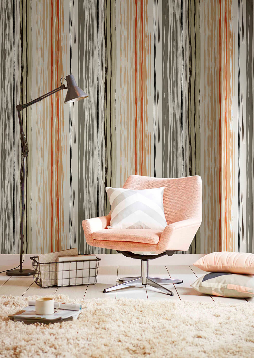 2021 Nordic Style Flamingo 3d Wallpaper for Wall (11)